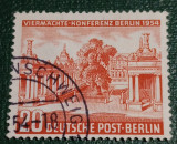 Berlin 1954 conferința , arhitectura , serie 1v stampilata
