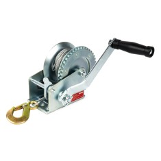 Troliu Manual cu manivela si blocaj, capacitate 450kg, cablu metalic lungime 5m