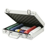 Set Poker Premium, Servieta Aluminiu, 200 PCS