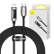 USB-C cable for Lightning Baseus Display, PD, 20W, 2m (black)