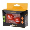 Bile Vaginale Kegel Exquisite "Love Balls" 10 cm - Rosu##