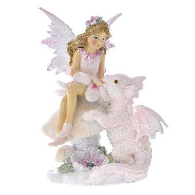 Figurina Fairy din rasina 9 x 7 x 12 cm foto