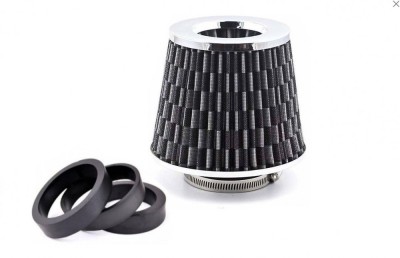 Filtru aer sport model carbon 76mm cu 3 adaptoare foto