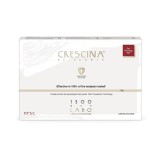 Set, Labo Suisse, Crescina, Transdermic HFSC 1300, Pentru stimularea creșterii, Ser tratament &icirc;n fiole, Pentru scalp, Pentru băr
