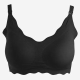 Sutien Seamless Negru de Maternitate &amp; Alaptare