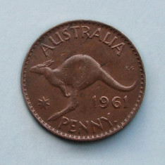 AUSTRALIA - 1 Penny 1961 foto