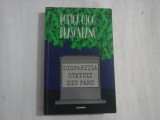 DISPARITIA STATUII DIN PARC - RODICA OJOG-BRASOVEANU