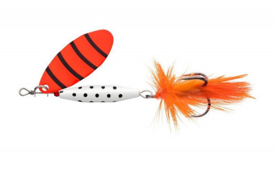 Abu Garcia Reflex White Spinners 7g Orange foto