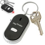 Breloc pentru localizare si gasire chei pierdute, functionare cu baterii, dimensiuni 5, 7 x 3cm, raza de actiune 5m, din plastic, negru