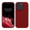 Husa Kwmobile pentru Apple iPhone 15 Pro Max, Rosu inchis, Silicon, KWM000020CD014C