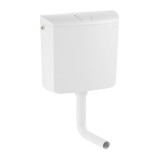 Rezervor WC semi - inaltime Geberit AP 110, actionare start / stop, 6 / 9 L, 41 x 39 x 13.5 cm