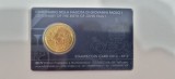 B.D.G. 50 EURO CENTI VATICAN 2012 COIN CARD NR 2