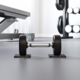 vidaXL Rolex din cauciuc Negru Cauciuc 42027297