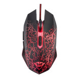 Cumpara ieftin Mouse Gaming Trust GXT 105, Wired, USB, 2400 DPi Ajustabil, 6 Butoane, Scroll, Iluminat, Senzor Optic, Negru