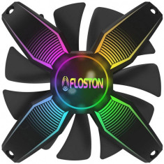 Ventilator pentru carcasa Floston Frameless RGB foto