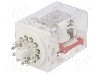 Releu electromagnetic, 230V AC, 10A, 3PDT, serie HF10FH, HONGFA RELAY - HF10FH/230A-3ZDT