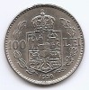 Romania 100 Lei 1936- Carol al II-lea, Nichel , 27 mm, KM-54 (2)