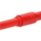 Soclu Banană 4mm 24A 1kVDC Roșu