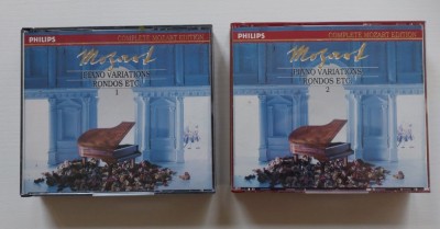 #Set 5 CD-uri: Mozart &amp;ndash; Piano Variations, Rondos etc., Complete Mozart Edition foto