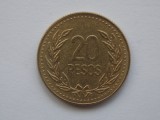 20 PESOS 1990 COLUMBIA