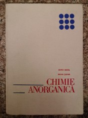 Chimie Anorganica (editia A Patra) - Edith Beral, Mihai Zapan , B65 foto
