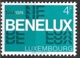 B2583 - Luxemburg 1974 - Benelux neuzat,perfecta stare