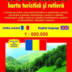 România. Hartă turistică şi rutieră - Paperback brosat - Huber Kartographie - Niculescu