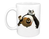 Cana alba personalizata Kung Fu Panda, INOVATIX&reg;. 330 ml, Oem