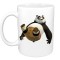 Cana alba personalizata Kung Fu Panda, INOVATIX&reg;. 330 ml