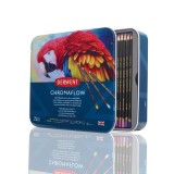Cumpara ieftin Set creioane colorate Derwent Professional Chromaflow, cutie metalica, 72 buc/set