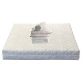 Set Saltea ortopedica Jupiter Memory One 140x200x24cm cu spuma poliuretanica, memory foam 4 cm, husa detasabila hipoalergenica, fermitate mediu-tare,