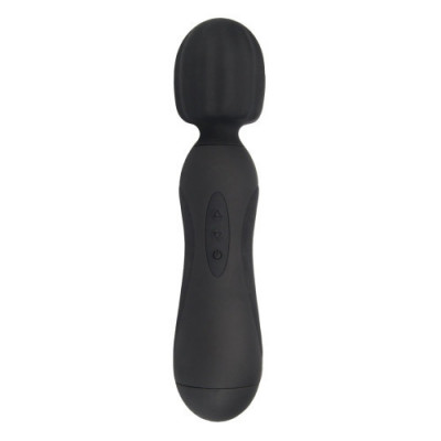 Baghete vibratoare - Loving Joy Bagheta Vibratoare Magica cu 10 Functii Neagra foto