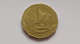 Insulele Cook - 5 dolari / dollars 2015-Rara