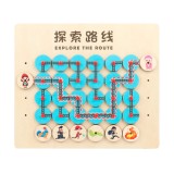 Leziter Joc de gandire labirint &icirc;n padure Mobalis Homvera