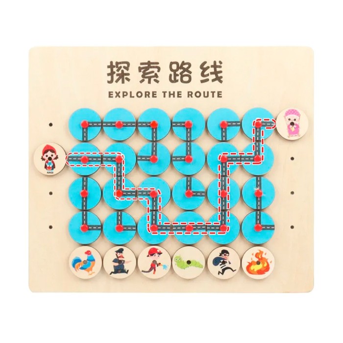 Leziter Joc de gandire labirint &icirc;n padure Mobalis Homvera