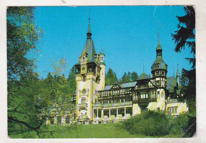 bnk cp Sinaia - Castelul Peles - uzata - Rombach