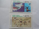 Serie timbre nestampilate Europa CEPT MNH, Nestampilat