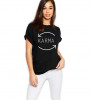 Tricou dama negru - Karma - 2XL, THEICONIC