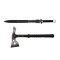 Set topor si sabie de vanatoare, DEPOX&reg;, argintiu, 38 cm, teaca inclusa