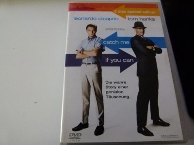 Catch me if you can, DVD foto