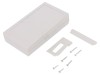Carcasa universala KRADEX ABS gri 81x145x35mm cu compartiment baterie si clapeta cod Z48J ABS