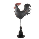 Figurina Cocos metal multicolor 33x12x64 cm