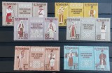 Romania 1958 - Costume nationale MNH
