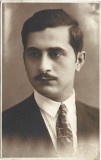 P3158N Portret de bărbat, studio Maksay, Galați, 1929