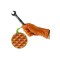 Manusi De Lucru Din Nitril De Culoare Portocalie Marime L Set 100 buc JBM