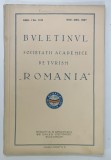 BULETINUL SOCIETATII ACADEMICE DE TURISM ROMANIA, ANUL I, No. 11-12, 1927