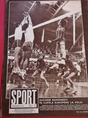 Revista SPORT nr. 1/ianuarie 1979 foto