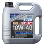 Ulei Motor Semisintetic Liqui Moly MoS2 Leichlauf 10W40, 4L. Protectie Uzura, Curatare Motor. Benzina/Diesel, Turbo