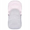 Sac de Dormit Copii Springos, Gri-Roz, 90cm, Husa Inclusa, Impermeabil, Antialergic, Carucior, Sanie, Universal
