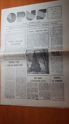 ziarul opus 6 aprilie 1990-articole despre basarabia foto